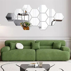 Versatile Elegance, Hexagon shape acrylic mirror - My Store