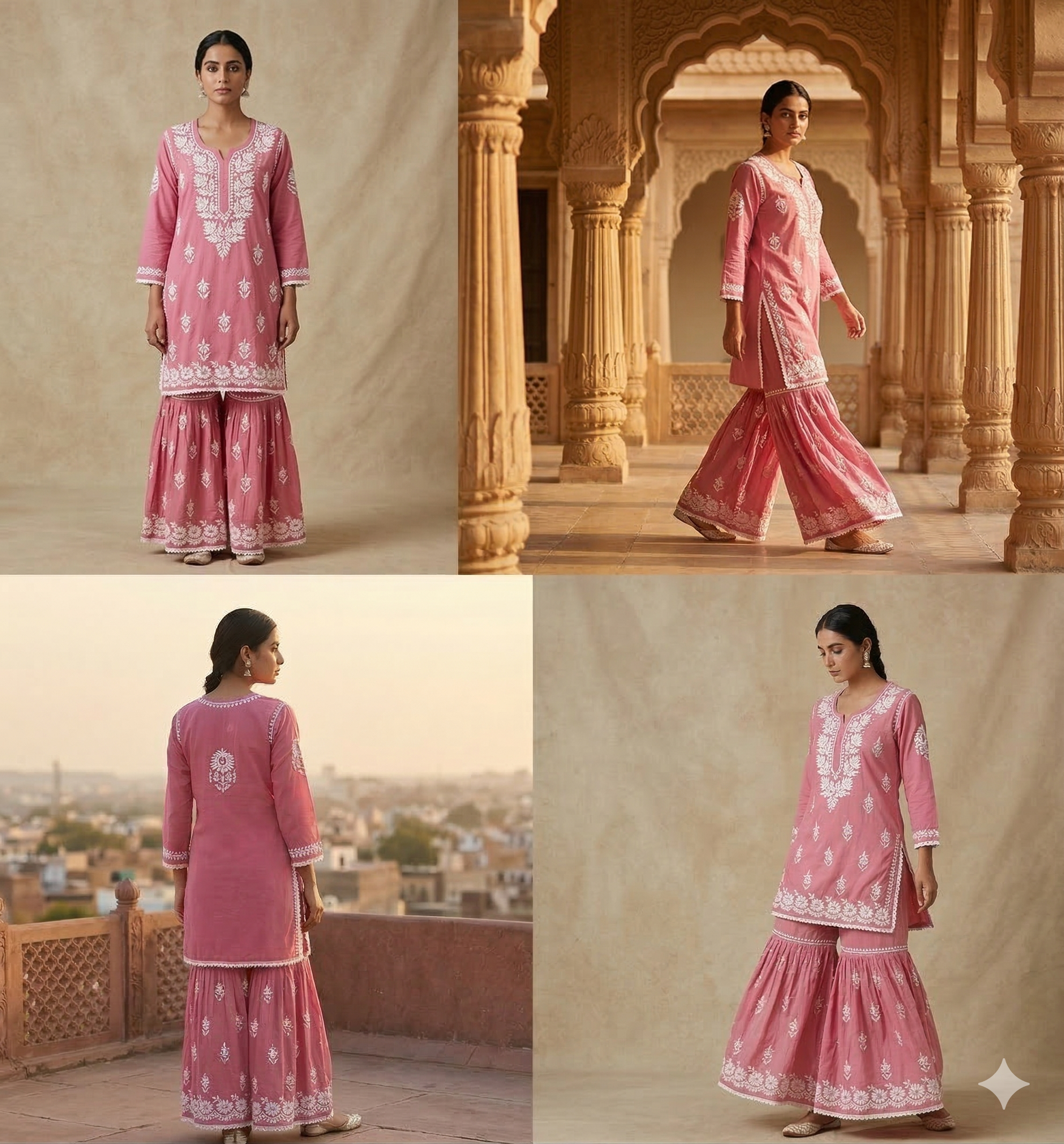Hot Selling Pink Garara Set