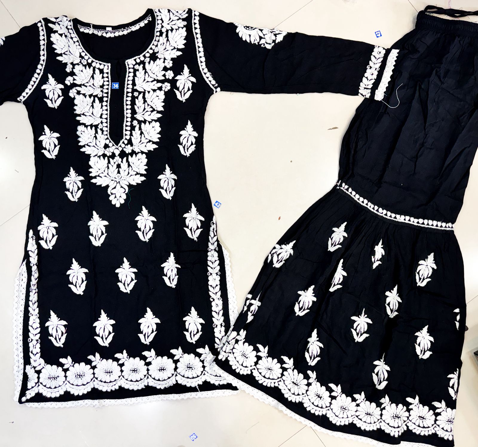 Hot Selling Black Garara Set